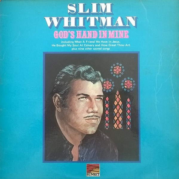 Slim Whitman - God's Hand In Mine - Used Vinyl Record image 1