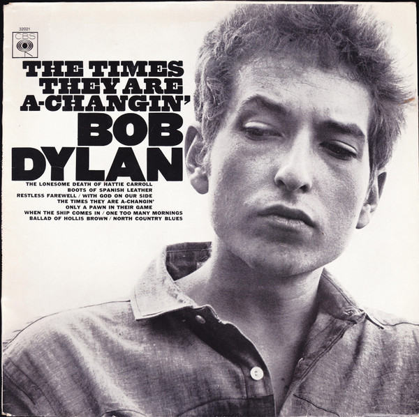 Bob Dylan - Times They Are A-Changin' - Used Vinyl Record image 1