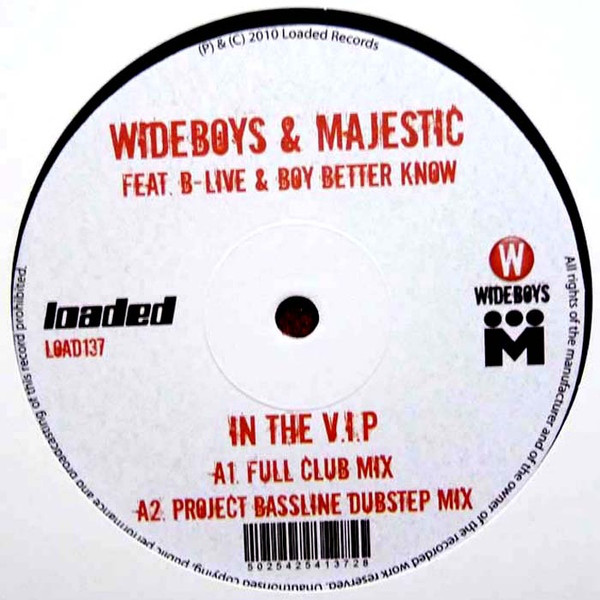 Wideboys - In The VIP - Vinyl Record 12" image 1
