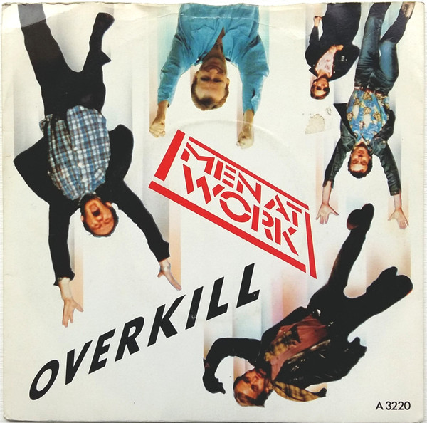 Men At Work - Overkill - Used Vinyl Record 7" image 1
