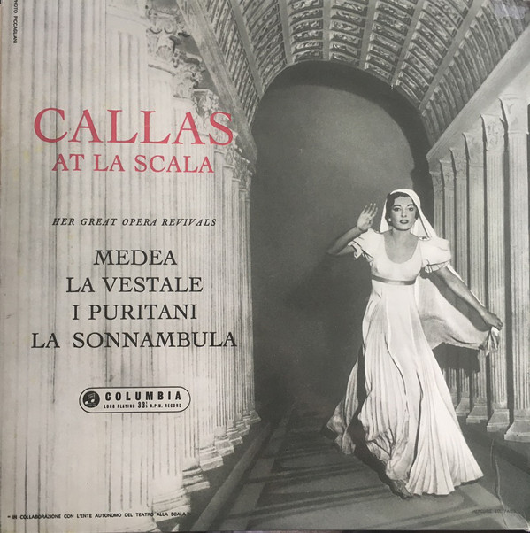 Maria Callas - Callas At La Scala - Used Vinyl Record image 1