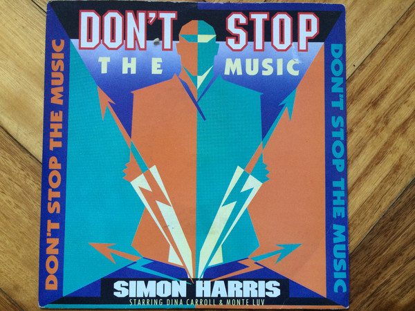 Simon Harris - Don't Stop The Music - Used Vinyl Record 7" image 1