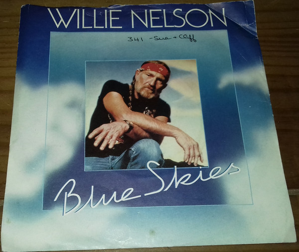 Willie Nelson - Blue Skies - Used Vinyl Record 7" image 1