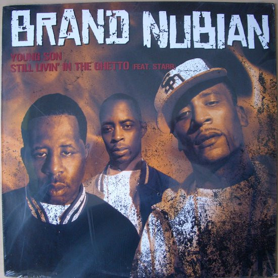 Brand Nubian - Young Son / Still Livin' In The Ghetto - Vinyl Record image 1
