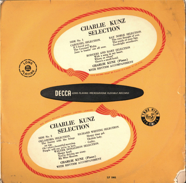 Charlie Kunz Selection - Used image 1