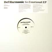 Def Harmonic - So Emotional EP - Used Vinyl Record 12" image 1