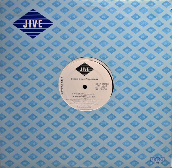 Boogie Down Producti - Why Is That? - Used Vinyl Record 12" image 1