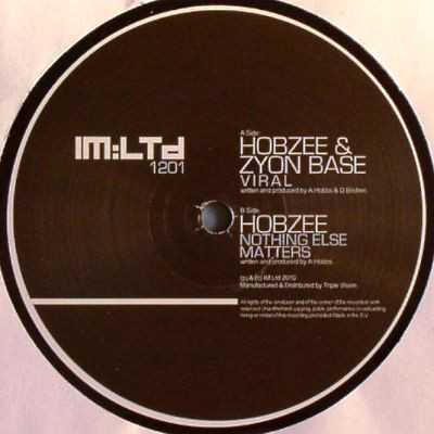 Hobzee & Zyon Base - Viral / Nothing Else Matters - Vinyl Record 12" image 1