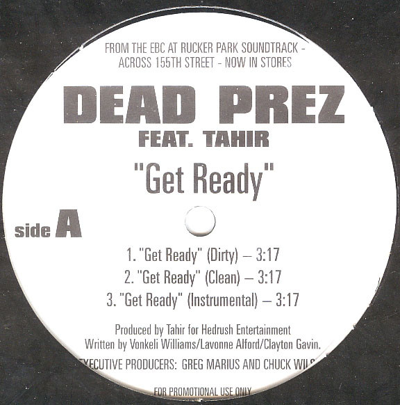 Dead Prez - Get Ready / Friday 'Til Sunday - Vinyl Record 12" image 1