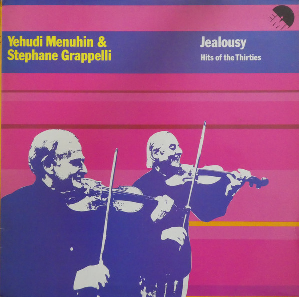 Yehudi Menuhin - Jealousy (Hits Of The Thirties) - Used Vinyl Record image 1