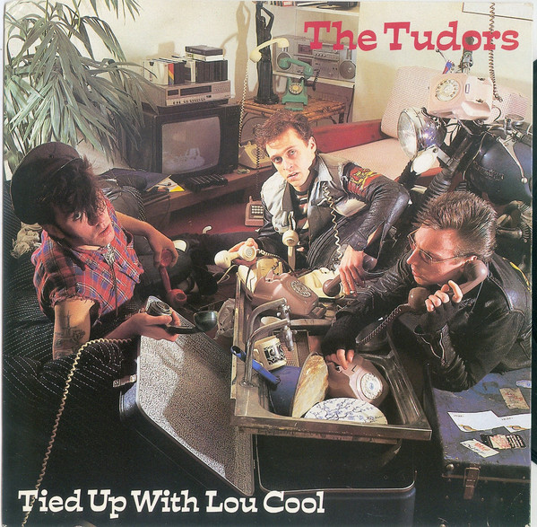 Tudors - Tied Up With Lou Cool - Used Vinyl Record 7" image 1