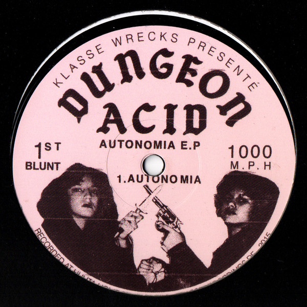 Dungeon Acid - Autonomia E.P - Vinyl Record 12" image 1