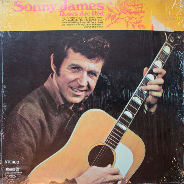 Sonny James - Roses Are Red - Used Vinyl Record image 1