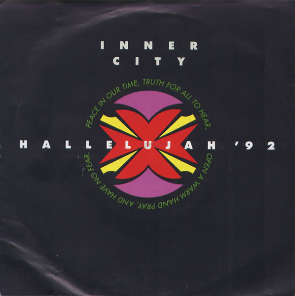 Inner City - Hallelujah '92 - Used Vinyl Record 7" image 1