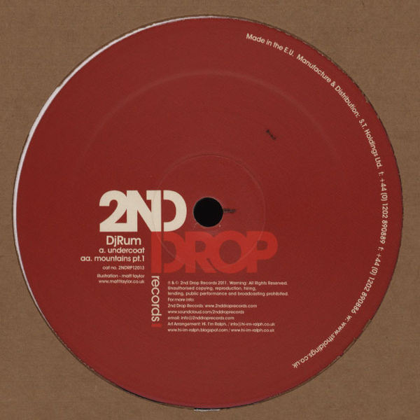 DJ Rum - Mountains EP (Part 1) - Vinyl Record 12" image 1