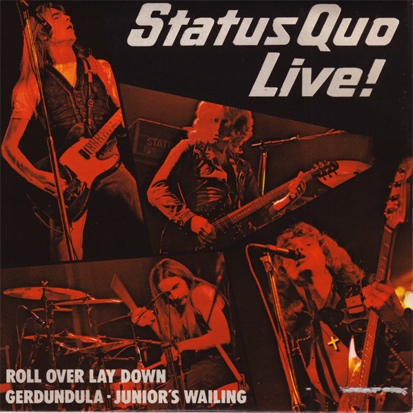 Status Quo - Live! - Used Vinyl Record 7" image 1