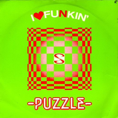 Puzzle - I ♡ Funkin' - Used Vinyl Record 7" image 1