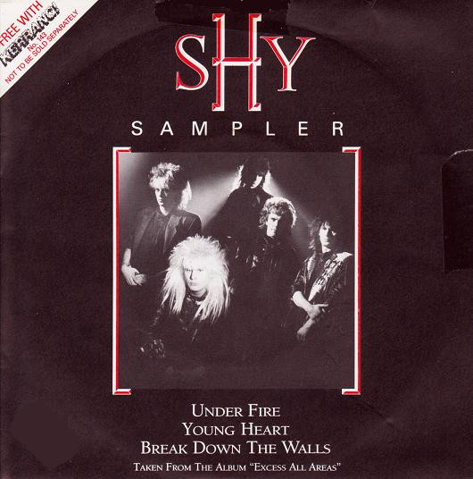 Shy - Sampler - Used Vinyl Record 7" image 1
