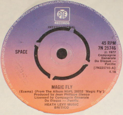 Space - Magic Fly - Used Vinyl Record 7" image 1