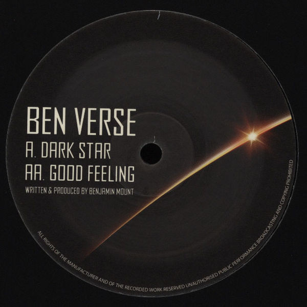 Verse - Dark Star / Good Feeling - Vinyl Record 12" image 1