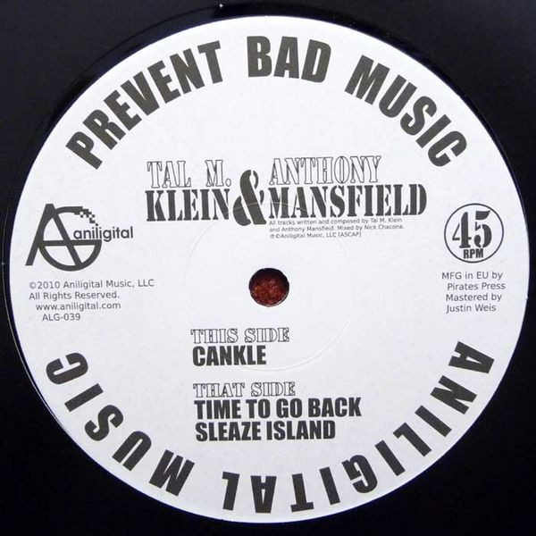 Tal M Klein - Prevent Bad Music - Vinyl Record 12" image 1