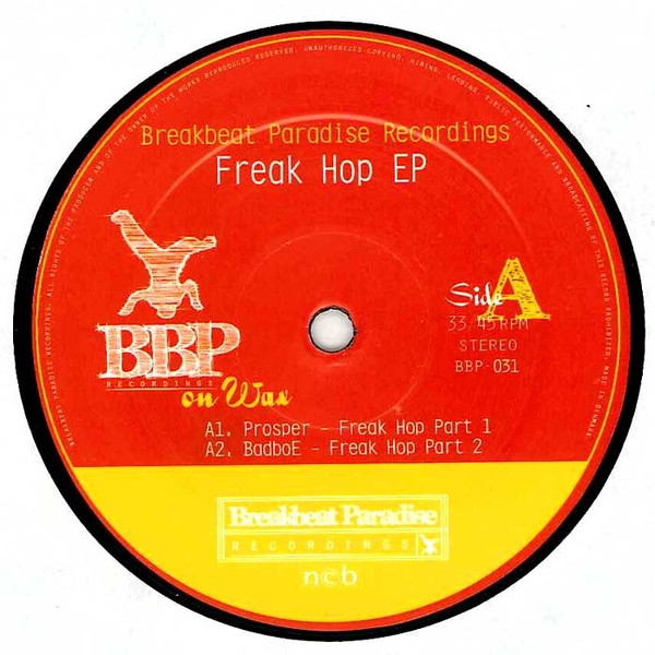 Various - Freak Hop EP - Vinyl Record 12" image 1
