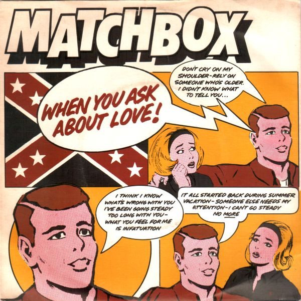 Matchbox - When You Ask About Love - Used Vinyl Record 7" image 1