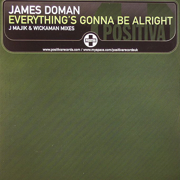 James Doman - Everything's Gonna Be Alright (J Majik & Wickaman Mixes image 1