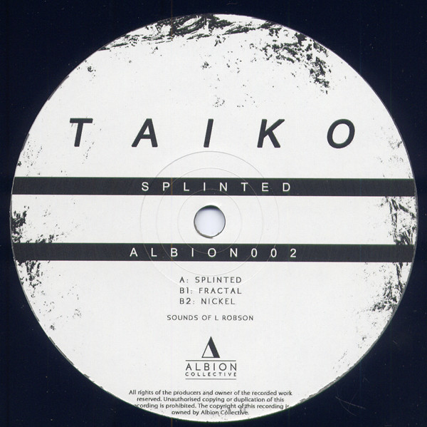 Taiko - Splinted - Vinyl Record 12" image 1