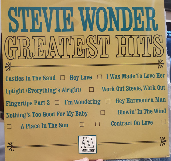 Stevie Wonder - Greatest Hits - Used Vinyl Record image 1
