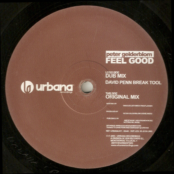 Peter Gelderblom - Feel Good - Used Vinyl Record 12" image 1