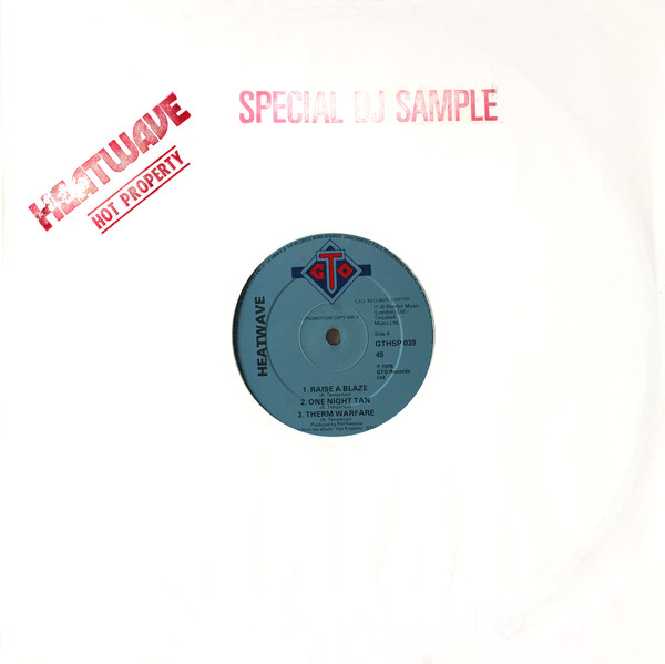 Heatwave - Hot Property - Used Vinyl Record 12" image 1
