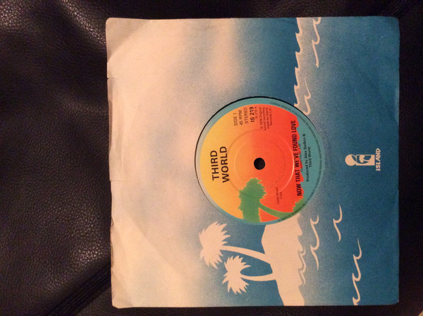 Third World - Now That We've Found Love - Used Vinyl Record 7" image 1