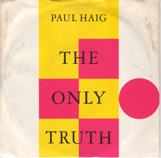 Paul Haig - Only Truth - Used Vinyl Record 7" image 1