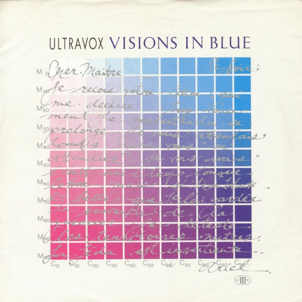 Ultravox - Visions In Blue - Used Vinyl Record 7" image 1