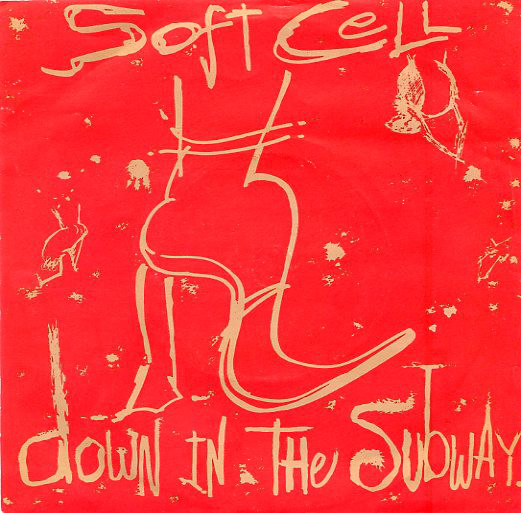 Soft Cell - Down In The Subway - Used Vinyl Record 7" image 1
