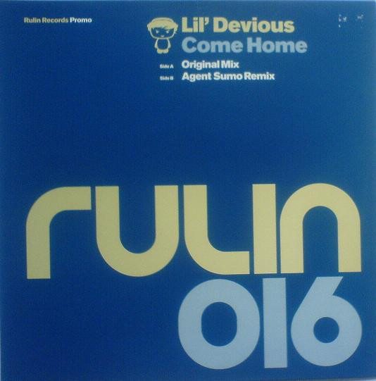 Lil' Devious - Come Home - Used Vinyl Record 12" image 1