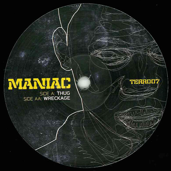 Maniac - Thug / Wreckage - Vinyl Record 12" image 1