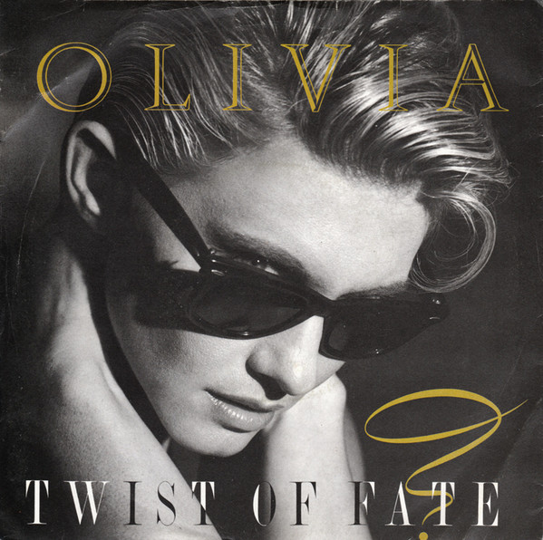 Olivia Newton-John - Twist Of Fate - Used Vinyl Record 7" image 1