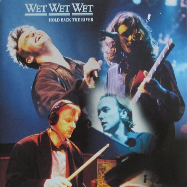 Wet Wet Wet - Hold Back The River - Used Vinyl Record 7" image 1