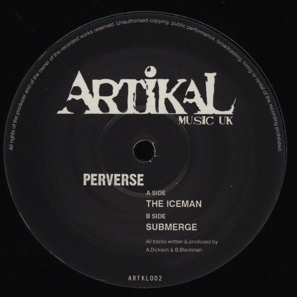 Perverse - Iceman - Vinyl Record 12" image 1