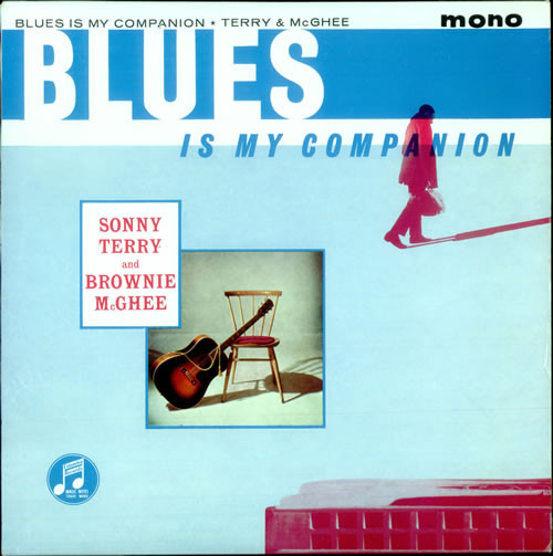Sonny Terry & Browni - Blues Is My Companion - Used Vinyl Record image 1