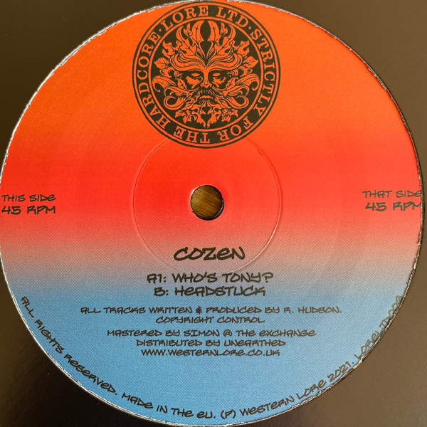 Cozen - Who's Tony? / Headstuck - Vinyl Record 12" image 1