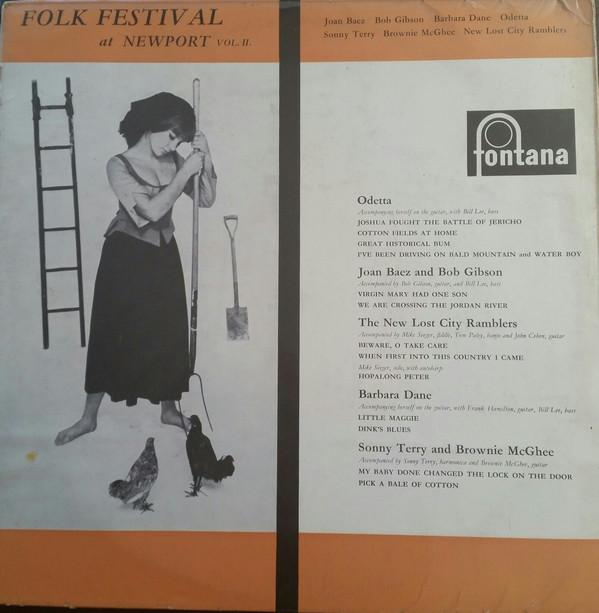 Various - Folk Festival At Newport Vol. 2 - Used Vinyl Record image 1
