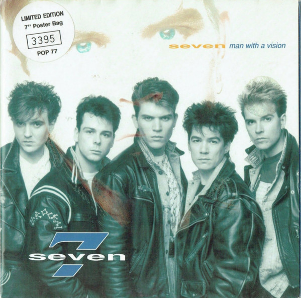 Seven - Man With A Vision - Used Vinyl Record 7" image 1