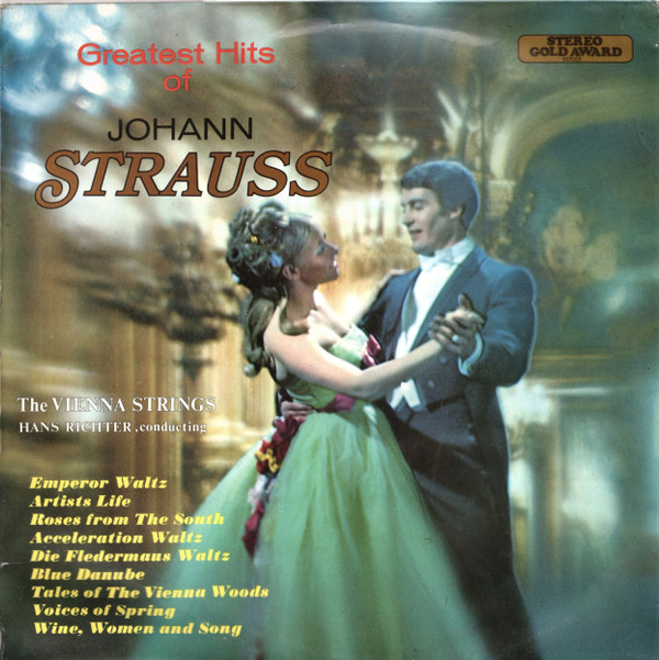 Hans Richter - Greatest Hits Of Johann Strauss - Used Vinyl Record image 1