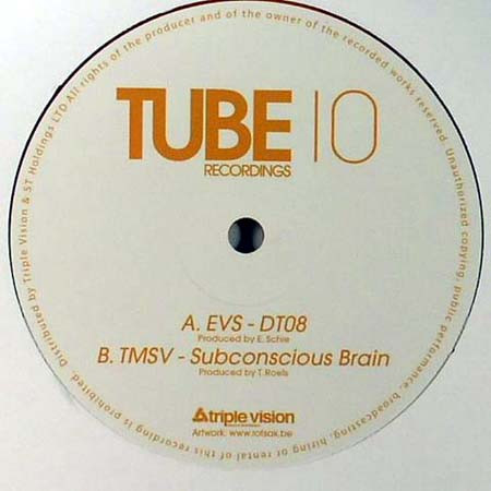 EVS - DT08 / Subconscious Brain - Vinyl Record 10" image 1
