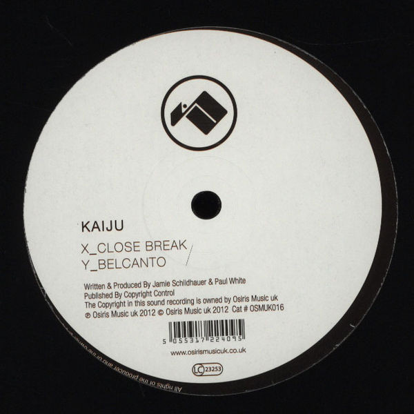 Kaiju - Close Break / Belcanto - Vinyl Record 12" image 1