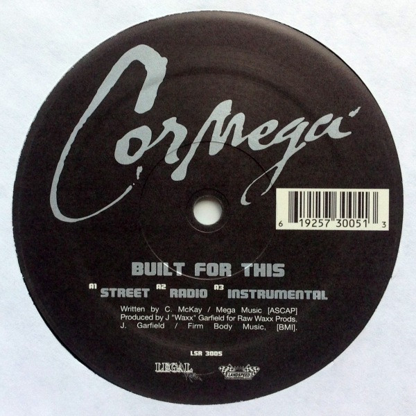 Cormega - Built For This / True Meaning - Used Vinyl Record 12" image 1