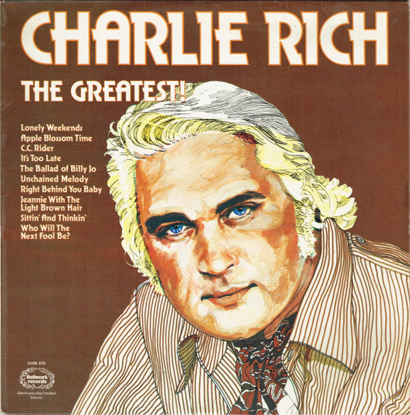 Charlie Rich - Greatest! - Used Vinyl Record image 1